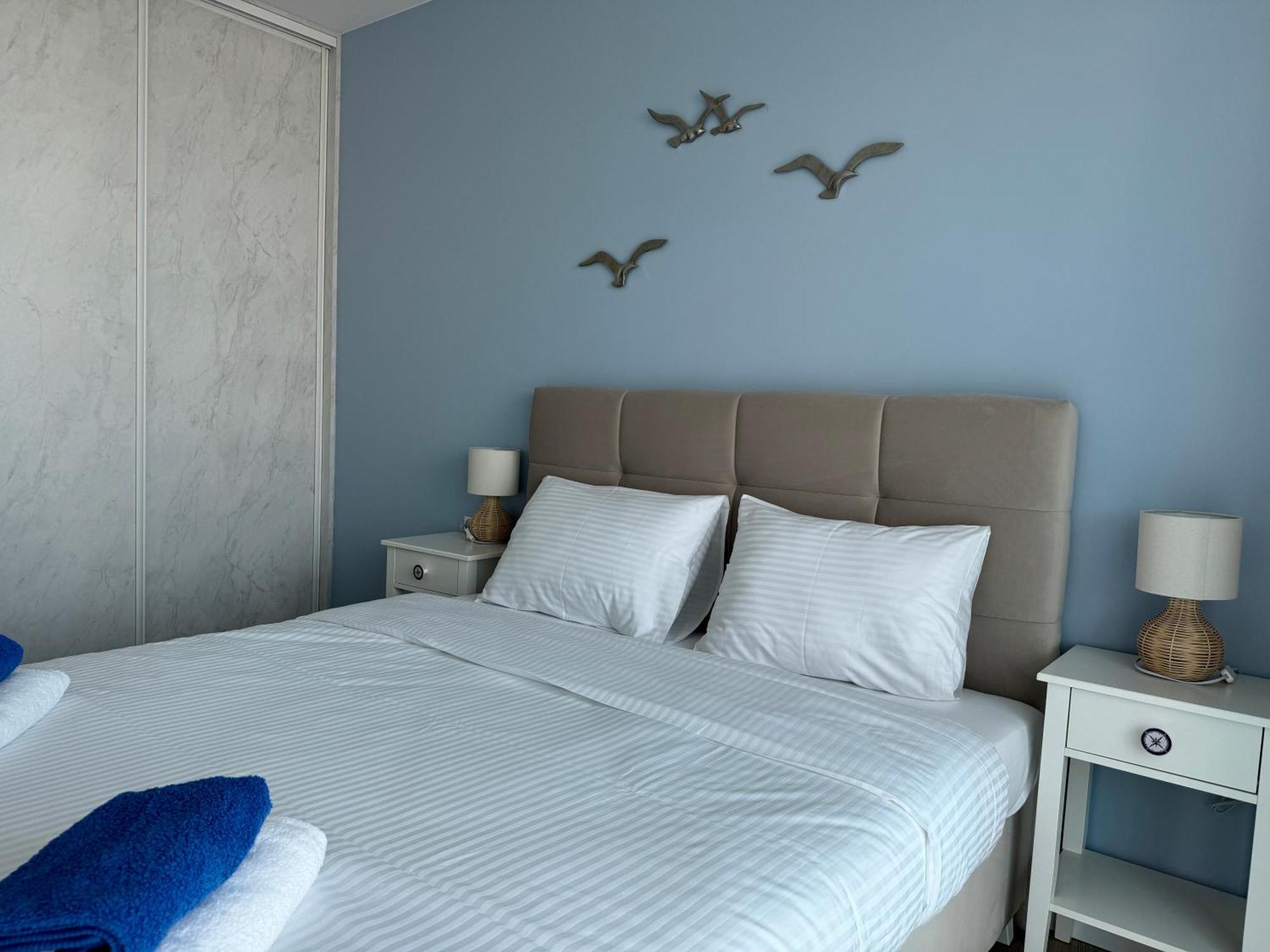 4Summer Kolobrzeg Apartamenty White Blue Sauna & Fitness & Parking 100 Metrow Do Pieknej Szerokiej Piaszczystej Plazy, Wspanialy Widok Z Duzego Tarasu! 100 Meter Zu Einem Schoenen Breiten Sandstrand, Herrliche Aussicht Von Einer Grossen Terrasse! Exterior foto